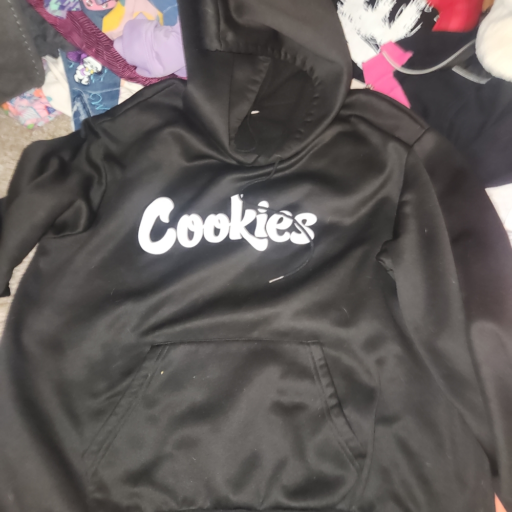 Cookies Black Hoodie for Men
